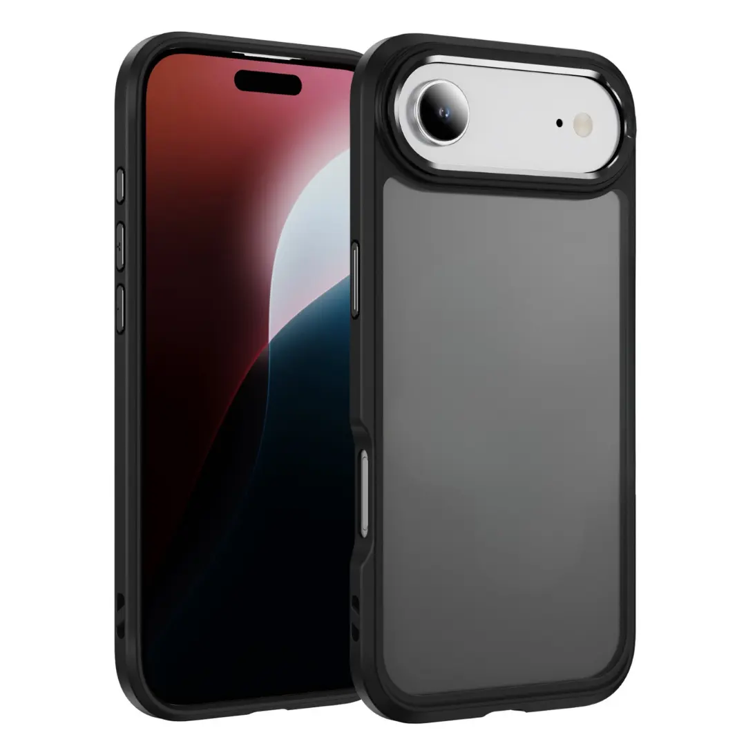 iPhone 17 Air Cam Smoke Twotone Case Black